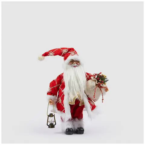 Decoro Statuina Babbo Natale H.45