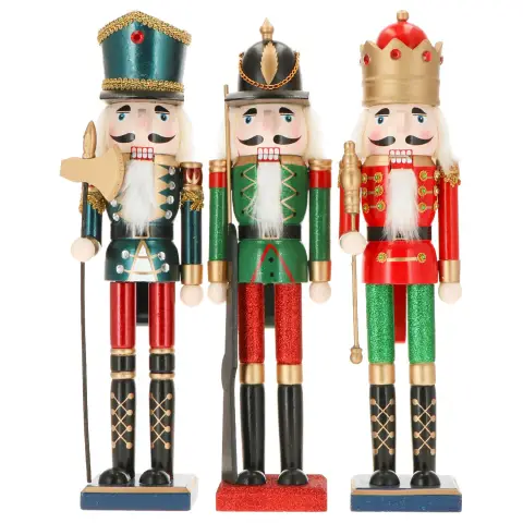 Statuetta Schiaccianoci 3 assortimenti