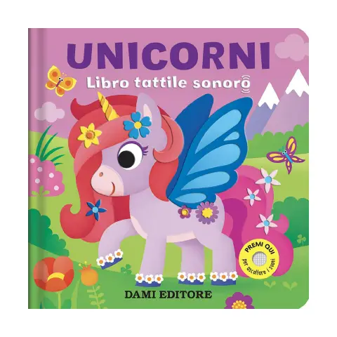 Libro Tattile Sonoro - Unicorni
