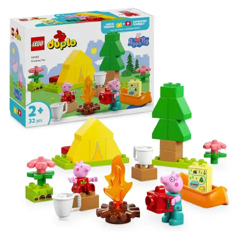 Lego Duplo Peppa Pig - Gita in Campeggio 10452