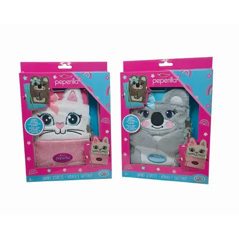 Peperilla Diario Segreto Koala E Gattino