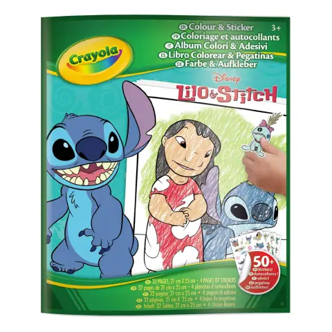 Album Adesivi Coloring Lilo & Stitch