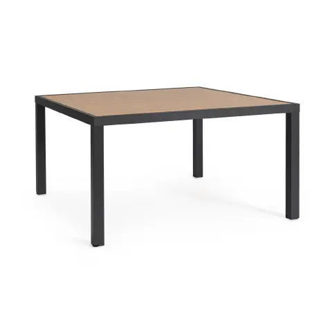 Tavolo Hilija Antracite 136x136 H75