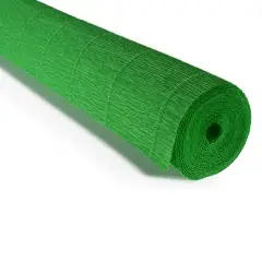 Carta Crespa Pesante Verde - Rotolo 50x250 cm