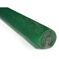 CARTA CRESPA METALLIZZATA VERDE