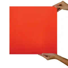 Carta Velina Arancio - 24 Fogli 50x70 cm