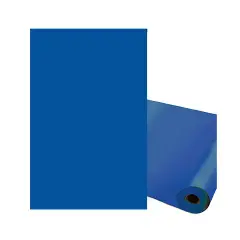 Carta Camosciata Adesiva - Rotolo 2x50 cm, Blu (80 g/m²)