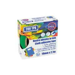 Nastro Telato Adesivo 19mm. Bianco