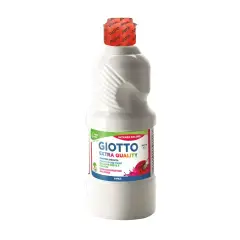Tempera Pronta Extra Quality Giotto - Bianco - Flacone 500 ml