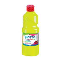 Tempera Pronta Extra Quality Giotto - Giallo - Flacone 500 ml