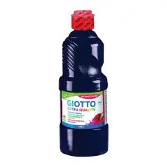Tempera Pronta Extra Quality Giotto - Nero - Flacone 500 ml