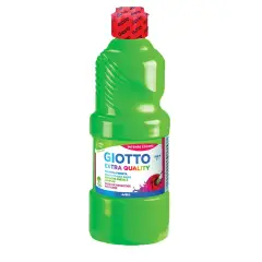 Tempera Pronta Extra Quality Giotto - Verde Chiaro - Flacone 500 ml