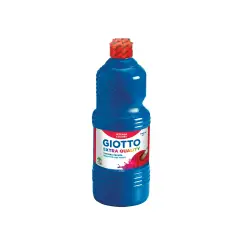 Tempera Pronta Extra Quality Giotto – Flacone da 1000 ml • Blu Oltremare