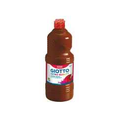 Tempera Pronta Extra Quality Giotto – Flacone da 1000 ml • Marrone