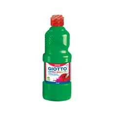 Tempera Pronta Extra Quality Giotto – Flacone da 1000 ml • Verde