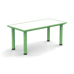 Tavolo per Bambini Scuola Infanzia e Primaria ErgoCam Child Verde - Conforme CAM