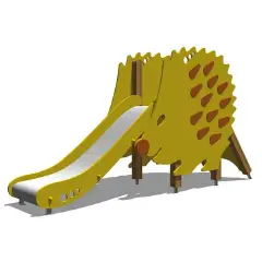 Scivolo Riccio Outdoor – Scivolo da Giardino per Bambini 3-9 Anni