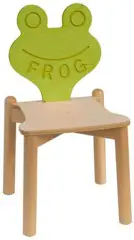 Sedia per Bambini Nido Infanzia Impilabile Amici Animali Rana