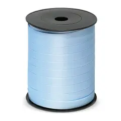 Nastro Regalo Celeste Arricciabile 10 mm x 250 Yard – Nastro Decorativo in Polipropilene