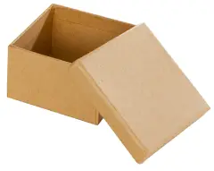 Scatole in Cartone Quadrate – 10 Pezzi (7,5 x 7,5 x 4,5 cm)