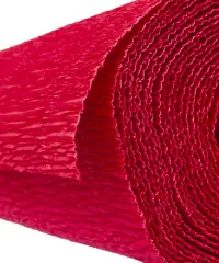 Carta Crespa Premium Extra Carminio – Rotolo 50 cm x 2,5 m, 60 g/m²