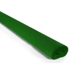 Carta Crespa Premium Extra Verde Scuro – Rotolo 50 cm x 2,5 m, 60 g/m²