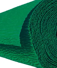 Carta Crespa Verde Scuro Premium Pesante – Rotolo da 50 cm × 2,5 m, 180 g/m²