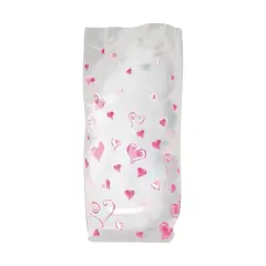Sacchetti Cellophane Cuori – 10 Pezzi – Trasparenti e Alimentari