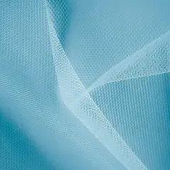 Tulle Azzurro 75 cm x 10 mt - Tessuto Creativo per Costumi e Decorazioni