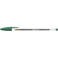 Penna a Sfera Bic Cristal – Inchiostro Verde, Punta 1 mm