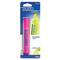 Evidenziatori Tratto Video Bl Rosa