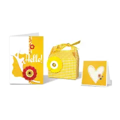 Cartoncino Millefantasie Bifacciale Giallo