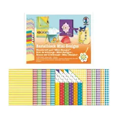 Cartoncino Multicolor Fantasia Serie 1 18 fogli cm 24x34 300 gr/mq