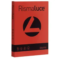 Carta Colorata Rismaluce A4 140 gr – 200 Fogli - Rosso
