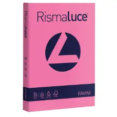Carta Colorata Rismaluce A4 140 gr – 200 Fogli - Ciclamino