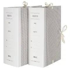 Cartella Archivio con Legacci – Dorso 10 (100 mm)