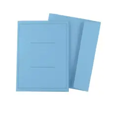 Cartella Pannosa 3 Lembi Azzurro