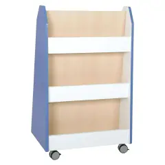 Arredo Scuola Libreria Bifacciale Quadro Blu