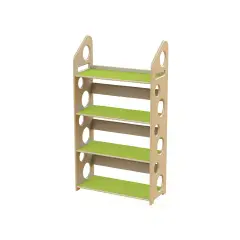 Modulo Libreria Media cm 133 - Verde - Arredo per Scuola dell’Infanzia