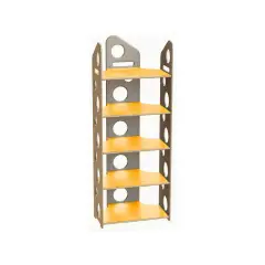 Modulo Libreria a T Alta - Arancio - Arredo per Scuola dell’Infanzia