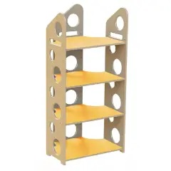 Modulo Libreria a T Media - Arancio - Arredo per Scuola dell’Infanzia