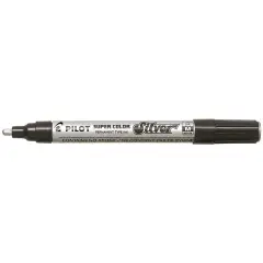 Marker Pilot Punta Media - Tratto 2 mm - Argento Metallizzato