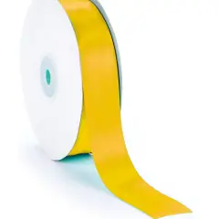 Nastro in Raso Giallo – 40 mm x 25 mt per Confezioni Regalo