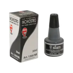 Inchiostro per Timbri in Gomma Nero