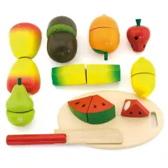 Frutta in Legno da Tagliare