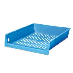 Vaschetta Portacorrispondenza Blu - Organizzazione Ottimale per il Tuo Ufficio