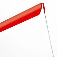 Dorsetti Legafogli cm. 31 mm. 11 Rosso