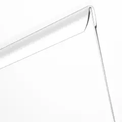 Dorsetti Legafogli cm. 31 mm. 16 Bianco
