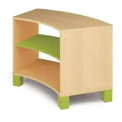 Mobile Divisorio Moba Verde per Ambienti Scolastici, H 63 cm.