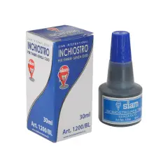 Inchiostro per Timbri in Gomma Blu